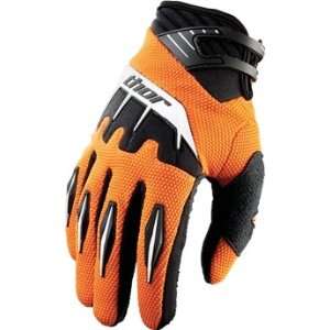    Thor S12 Youth Spectrum Glove Orange Large