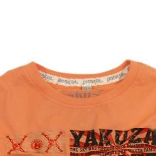 Yakuza Ink   Herren T Shirt   YS 1008   hellorange  