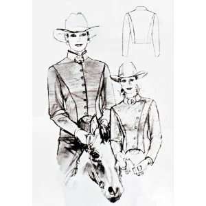  Misses Western or Dressage Jackets Pattern   Sizes 6   18 