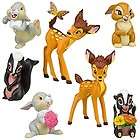 Orig. Disney Figuren Spiel Play Set Bambi NEU Klopfer B