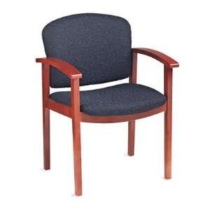  2111 Series Wood Guest Chair, Henna Cherry, 100% Olefin 