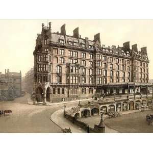  Vintage Travel Poster   St. Enochs Station Glasgow Scotland 