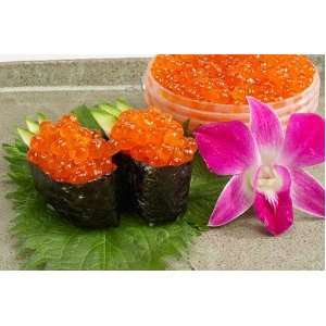 Frozen Sashimi Grade Salmon Eggs (Ikura)   Two 6oz containers  