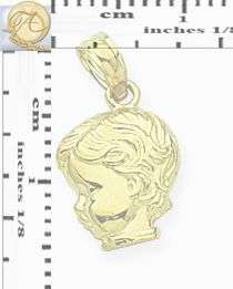 THIS IS A BEATIFUL HEAD PENDANT IN 14 KARAT SOLID GOLD. IT WOULD MAKE 