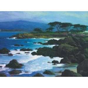   At Pacific Grove artist Brian Blood 26x20 CLEARANCE