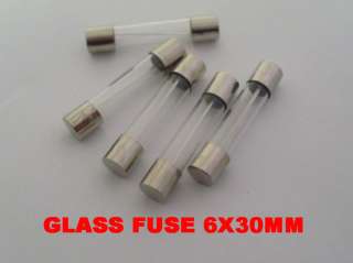 15 x Glass Fuse 6x30mm 20 A 250V Quick Fast Blow 20 Amp  