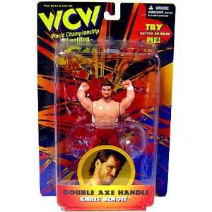   Wrestling Action Figure Double Axe Handle Chris Benoit Toys & Games