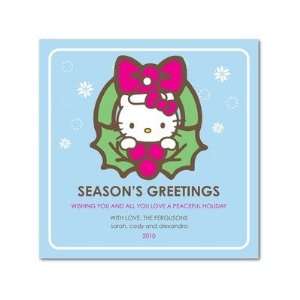   Cards   Hello Kitty Wreath Ornament By Sanrio