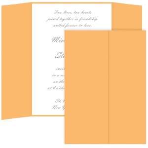  A7 Invitation Gate Fold   Colors Melon Smooth (25 Pack 