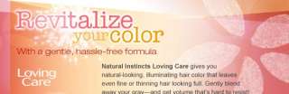 Clairol Natural Instincts Loving Care Color, 080 Auburn (Pack of 3)
