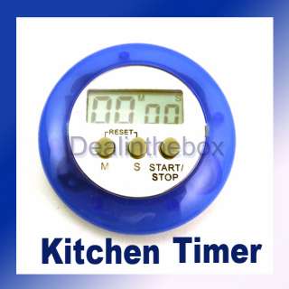 Mini Digital LCD Kitchen Cooking Count Down Timer Alarm  