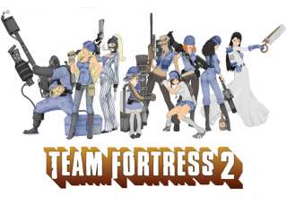 Team Fortress TF 2 Band brothers Game Cloth Poster 17  
