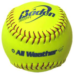 Baden All Weather FastPitch 12 Ball, Full Case, NEW  
