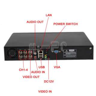 CH H.264 Surveillance Security DVR System Digital Video 3G Mobile 