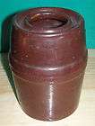   Gallon Brown Top Bail Handle APPLE SAUCE JAR Perserve jar  