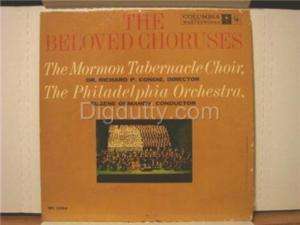Eugene Ormandy THE BELOVED CHORUSES   Vinyl LP  