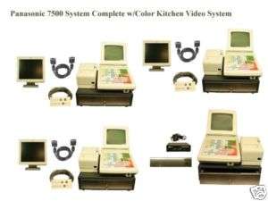 Panasonic 7500 4 Terminal System w/Color Kitchen Video  