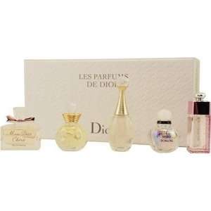 Christian Dior Variety By Christian Dior For Women, Set 5 Piece Mini 