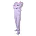 Big Feet Pyjama Co. Strampelanzug für Erwachsene   Blau und Pink