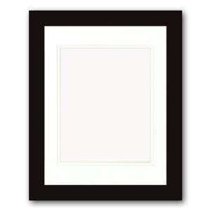 Home Decorators Collection 11 in. x 14 in. Black Matted Picture Frame 