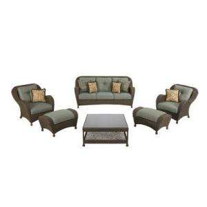Martha Stewart Living Palm Cove Collection 6 Piece Seating Set DYPCV 