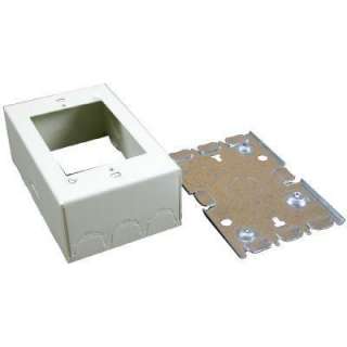 Wiremold Metal Switch and Receptacle Box V5748 at The Home Depot