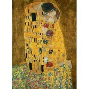 1art1 40518 Gustav Klimt   Der Kuss 4 teilig, Fototapete Poster Tapete 