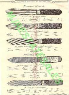 1884 Pocket Knife Cutlery Catalog CD Ulster Barlow 90pg  