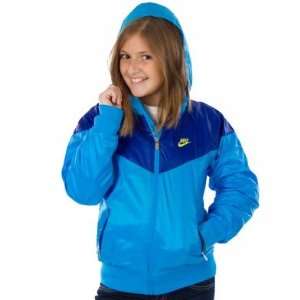 Nike Windrunner Jacket 425424 474 Mädchen Regenmantel Blau: .de 