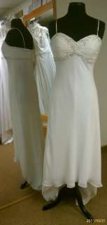 New With Tags Alfred Angelo 2055 Short Wedding Dress High Low Hem Size 