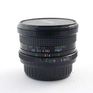 PENTAX K MOUNT VIVITAR F3.8/19MM WIDE ANGLE LENS A GREAT LENS WITH 