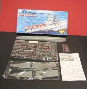 Italian Heavy Cruiser R.N. POLA by Mini Hobby Models Kit No. 80705 
