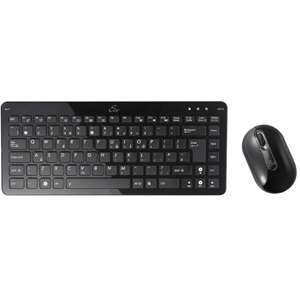 Asus 90 XB0E00KM00030 Wireless EEE Keyboard & Mouse Set   Black at 