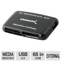Click to view Sabrent CRW EXT External Card Reader & Writer   68 in 1 