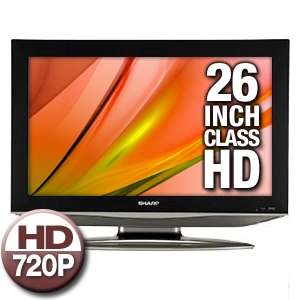Sharp LC 26SB14U 26 LCD HDTV   720p, 1366x768, 8001 Native, 8ms 