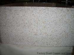 Custom Granite Kitchen Farmhouse Sink Warm Sand 33 X 22 X 10  