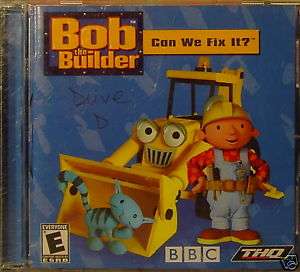 Bob the Builder Can We Fix It? (PC Games, 1993) ESRB 752919490631 