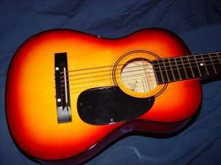Kay K78 Acoustic Guitar & Case Free Shipping !  