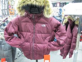 NEW WOMENS NORTH FACE GOTHAM JACKET AANHDM7 SQUID RED  