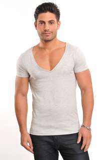 Wasabi Xtreme Deep V Neck T Shirt   tiefer V Ausschnitt  