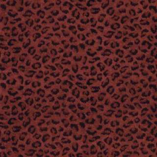 The Wallpaper Company 56 sq.ft. Red Leopard Print Wallpaper WC1281253 