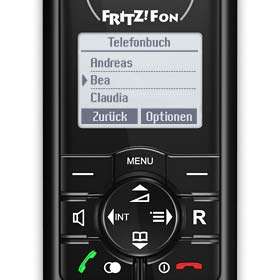 AVM FRITZFon MT D schnurloses Festnetz  und Internettelefon (VoIP 
