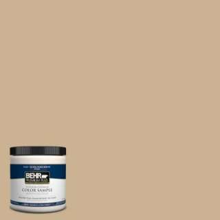 BEHR Premium Plus 8 oz. Tropical Tan Interior/Exterior Paint Tester 