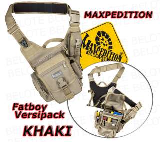 Maxpedition Fatboy Versipack Shoulder Sling KHAKI 0403K  