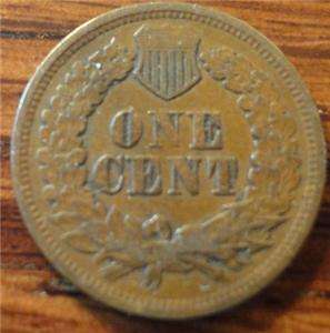 VF 1867 Indian Head Cent  