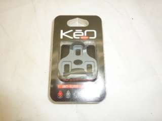 Look KEO Road Cleats anti slip grip grey + hardware NEW  