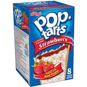 Kelloggs Pop Tarts   Frosted Strawberry (416g)  
