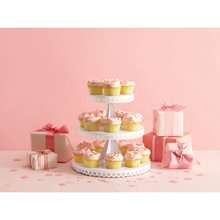 Martha Stewart Crafts Doily Lace Cupcake Stand 015586902242  