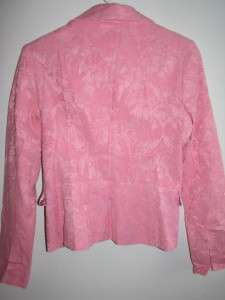 NWOT GUESS COLLECTION PRETTY PINK STRETCH JACKET SIZE MEDIUM  