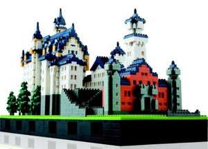 NANO BLOCK Real Hobby Series NB 009 Neuschwanstein Castle Deluxe 